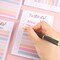 4 Packs Planner Sticky Notes 4x6Inches - 200 Sheets (Bright Color)